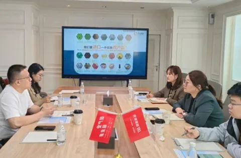 Mr. Yang Junhao, General Manager of Malaysia Palm Oil Administration (MPOB) in China, and his delegation visited Cereals and Oils Duoduo again