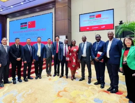 Cereals and Oils Duoduo was invited to attend the "Kenya-China High-level Investors" round table.