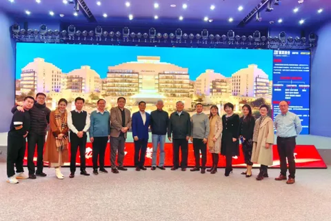 Zhang Jianming, President of the Entrepreneurs Division of the Alumni Association of Renmin University of China, and Wu Xiaoqiu visited IBI for research and exchange.