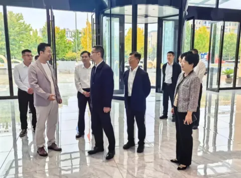 Hubei Provincial Party Committee Standing Member and United Front Work Department Minister Ning Yong Investigates IBILLDD Central China (Xishui) Egg Trading Center