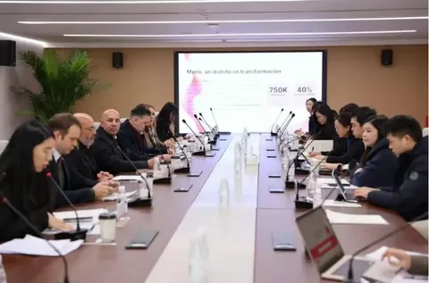 Members of the Argentine Justice Party and representatives from the Municipality of Merlo visit Fengtai as government and enterprise join hands to explore new spaces for Argentina-China cooperation.